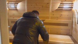 Баня "Скандинавия" 2,4 х 4 м