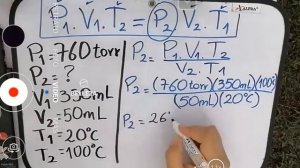 Ciencias 8-2 Ecuaciones gases