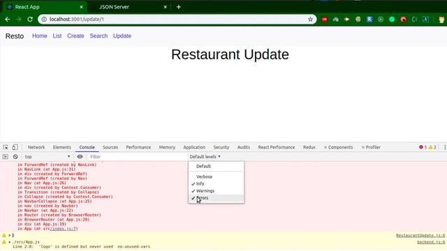 Reactjs Project Part-6 | Integrating Postman API for Add New Restaurant | API Integration in reactj