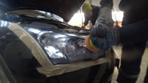 Chevrolet Cruze установка билед линз