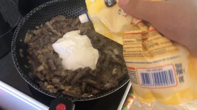 Печень в сливочном соусе или по-строгановски смотреть онлайн