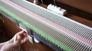 Штанишки за ЧАС!!! плюшевые  Вяжем на однофонтурной машинке. Описание и советы