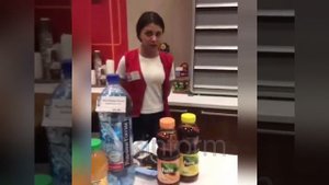 Оператор АЗС Лукойл под кайфом.