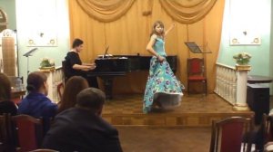 Юлия Загоскина - Ф. Легар. Песня Джудитты из оперетты "Джудитта".