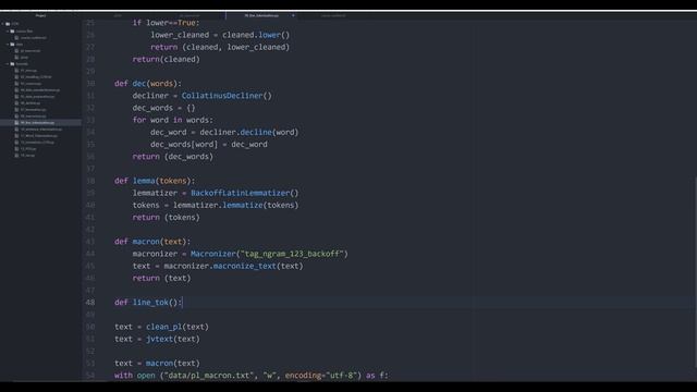 CLTK Line Tokenization (Latin NLP with Python 09) смотреть онлайн