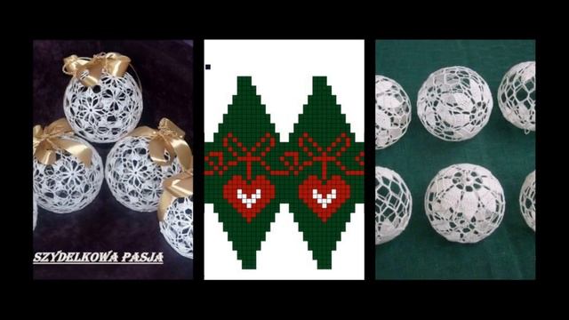 Pletena moda.Вязаные ШАРЫ на елку спицами и крючком