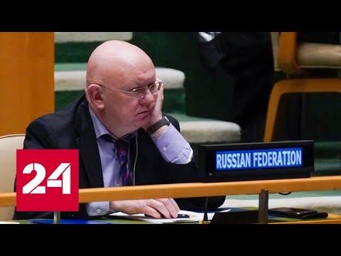 Небензя: Киев считает поставки РСЗО карт-бланшем на обстрел Донбасса - Россия 24