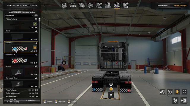 (ETS2 1.47) Mercedes New Actros Modification for Convoi Exceptionnel (Euro Truck Simulator 2) смотреть онлайн