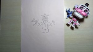 РИСУЕМ ФАНТАЙМ ФРЕДДИ | draw Funtime Freddy