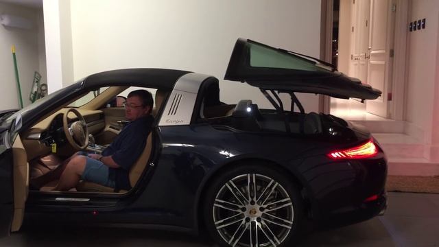 Porsche Targa 4 Top Removal смотреть онлайн