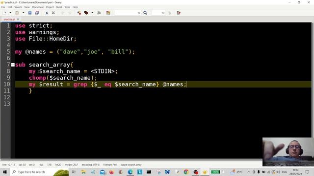 Perl Programming - Grep Array Search 2023 смотреть онлайн