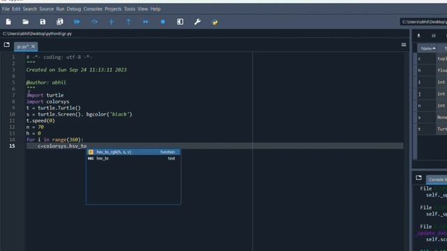 How To Create Graphics Using In Python...