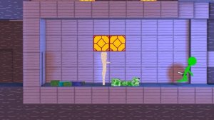 Stickman vs Minecraft ~ 100 DYS SURVIVAL Cartoon / Animation vs Minecraft Stick Man Battle