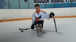 PRO следж-хоккей. Дриблинг.