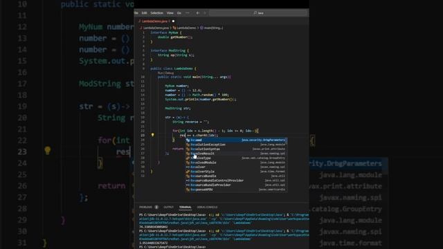 Java: Lambda Expressions and Functional Interfaces