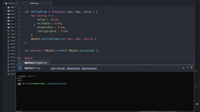 Design Patterns Javascript : Constructor Pattern