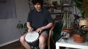 Drum sketches|beat#7| Ломаный ритм (фанк) на кахоне и джембе