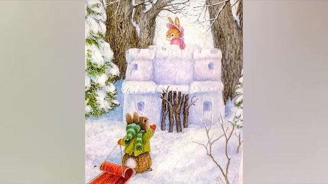 Красные саночки. Сказка на ночь