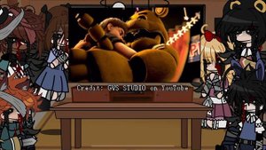 The missing children react to Afton Family: The story ll Ft. FNaF missing children + Charlie Emily