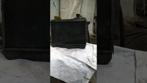 воздушный обогреватель на сжиженном газе - первое включение.