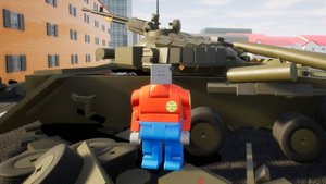 ТАНКОВЫЙ БОЙ В Brick Rigs