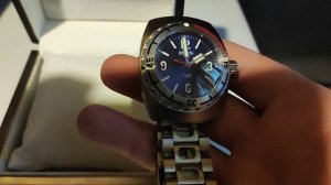 Восток Амфибия 1967 (190044). Сапфир. Синие