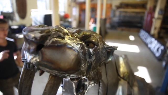 Smilodon fatalis vs Panthera leo Atrox. | Sabertooth vs Panther Beast| смотреть онлайн