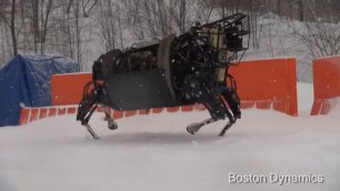 Boston Dynamics демонстрирует новые возможности своих роботов BigDog и Atlas