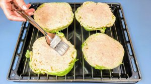 Капустные "СТЕЙКИ" и никакого мяса НЕ НАДО! Этот рецепт меня ПОКОРИЛ простотой и вкусом!