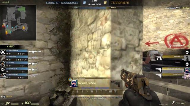 KaKashi 1 v 4 deagle clutch смотреть онлайн