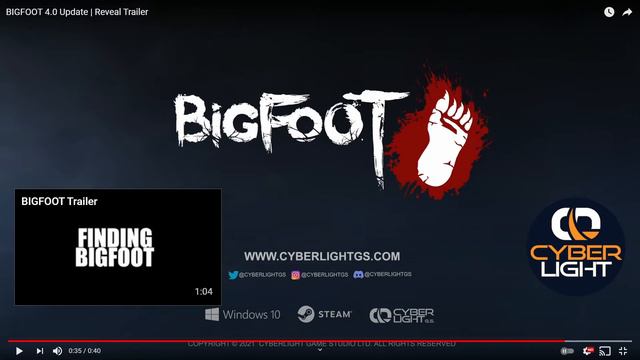 Bigfoot 4.0 Reveal Trailer Reaction I Traps Playable Bigfoot And More смотреть онлайн