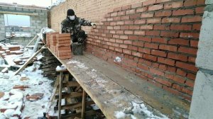 Дом из кирпича забутовка