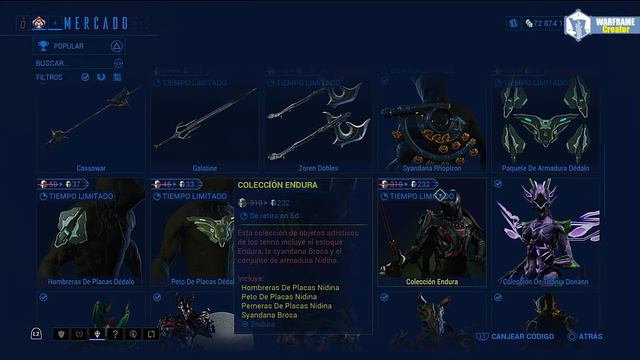 😀WARFRAME | NOTICIAS | PALETA DE COLORES GRATIS YA | DESCUENTOS ✅ смотреть онлайн