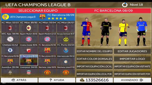 Nostálgico! FTS Legends Com Times Clássicos Jogadores Lendas смотреть онлайн