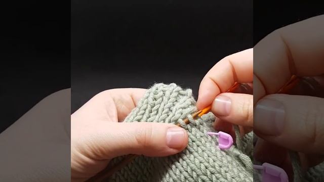 Пришиваем ряды к открытым петлям смотреть онлайн