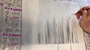 Как рисовать акрилом. Объемная картина с текстурной пастой / How to paint Abstract acrylic painting