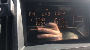 Расход бензина FX35