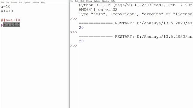 Python Assignment Operators in Tamil #oceanacademy #python #pythonoperators #assignmentoperators