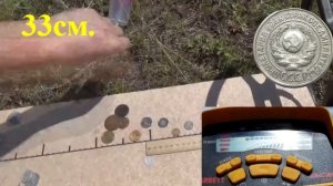 Тест MD Garrett ace 250(NEL Tornado) по всем монетам! Test Garrett ace 250 MD(NEL Tornado)