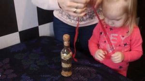 Декоративные бутылочки своими руками. Оригинальный декор для кухни. DIY decorative bottles.