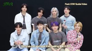 Stray kids "JJAM" (Feat. stay) Guide Video.