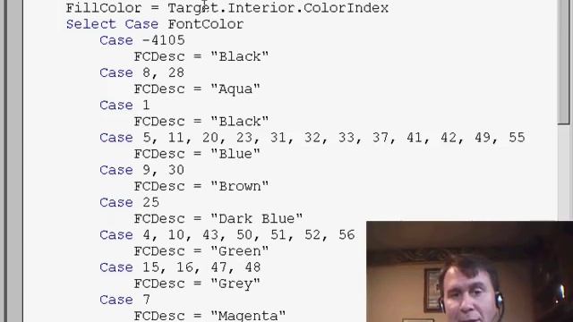 Excel - A VBA Solution for Color Blind Users - Easily Distinguish Red and Green Cells - Episode 771