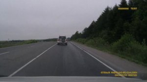 Нарушение ПДД -обгон по встречной и двойной обгон.