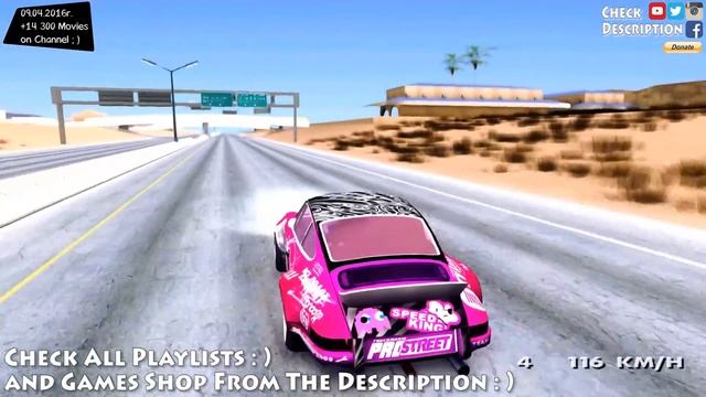 Pink Power Porsche 911 - GTA MOD _REVIEW