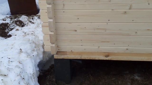 Построили хозблок. Все сепер!