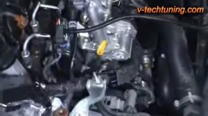 Toyota Yaris 1.4 D-4D чип тюнинг V-tech Power Box Тойота Ярис дизель