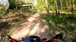 Тест драйв Honda CRF 300l и микрофона)))