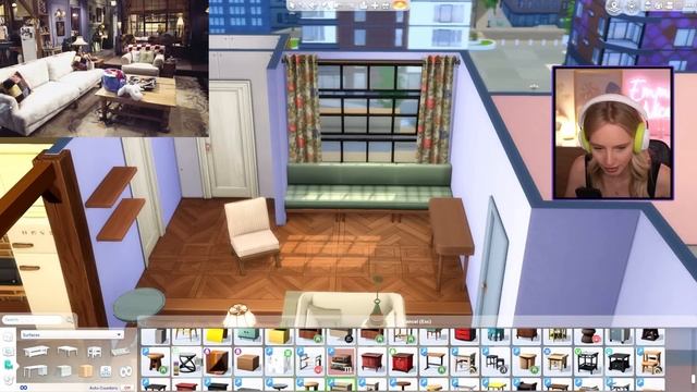 I built Monica's apartment from Friends in The Sims 4 смотреть онлайн