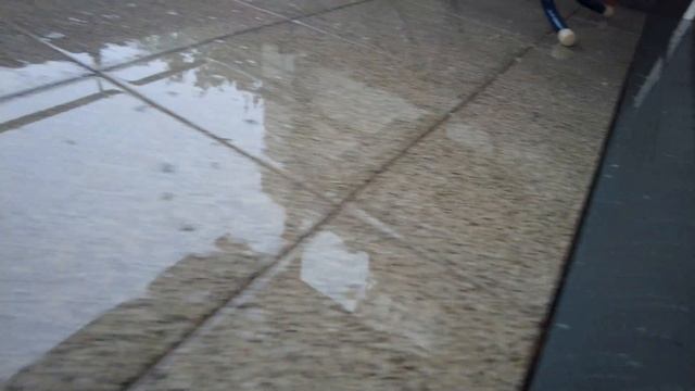 Град в Германии. 15.08.2022. Погода меняется на глазах... смотреть онлайн