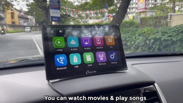 CARPURIDE Wireless Portable Car Stereo смотреть онлайн